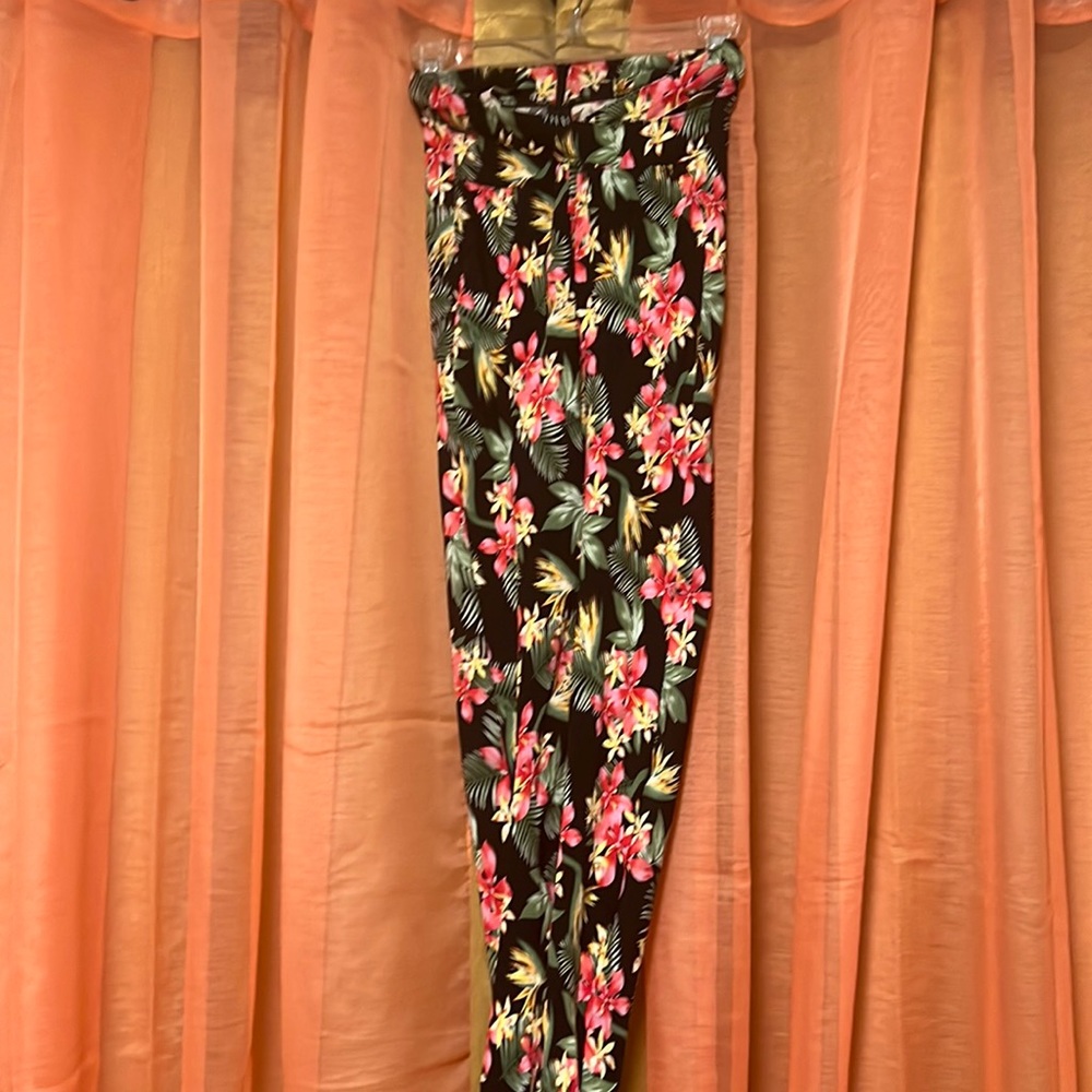 floral skinny jeans
